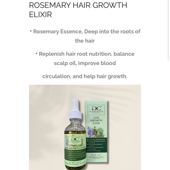 Hair Growth Elixir - Glamorous Cosmetics - Picture 5 of 6